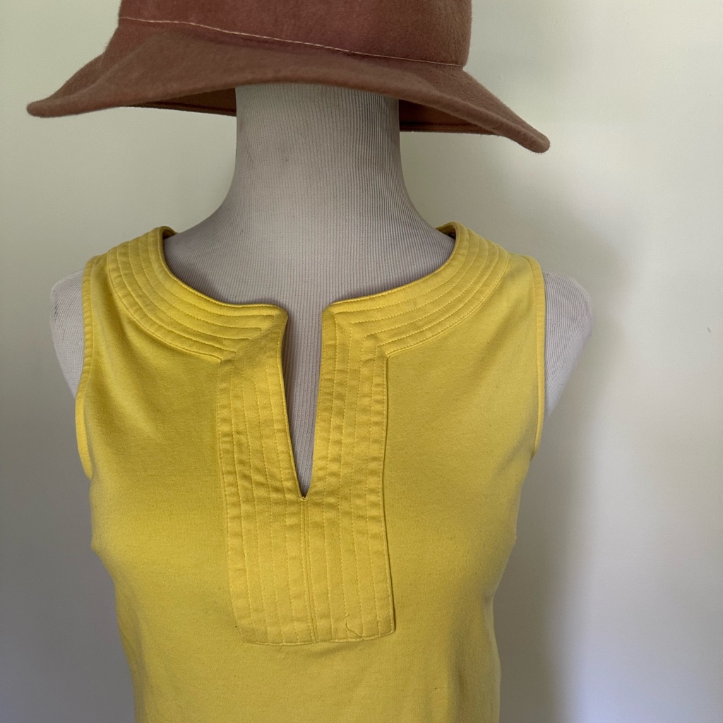 New York & Company Shift Dress In Summer Yellow
